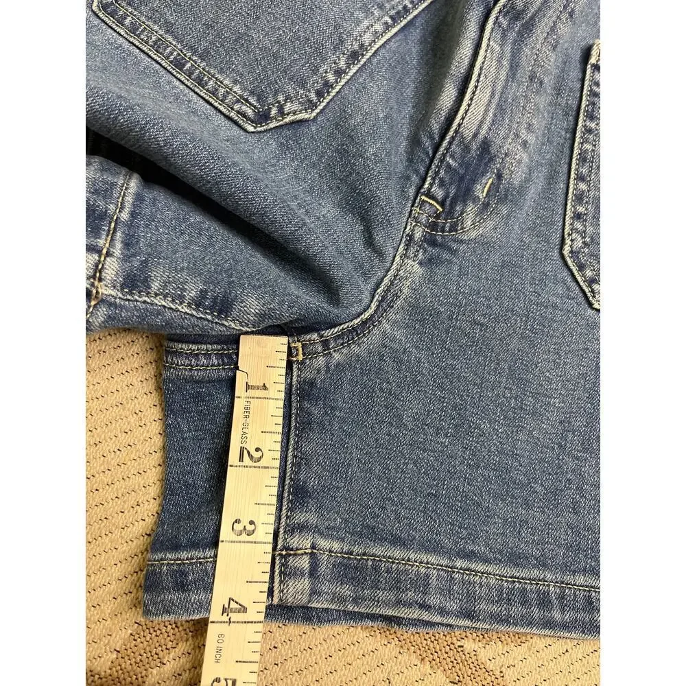 J. Crew Sailor denim short, 4” inseam, size 27, MSRP $98, 
Cg691 - Picture 8 of 11